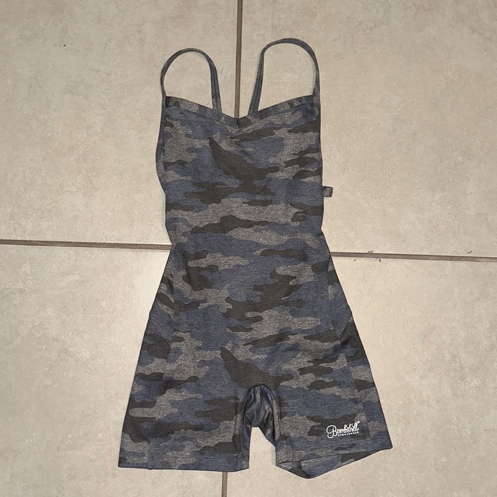 Bombshell Sportswear - Camouflage Jumpsuit